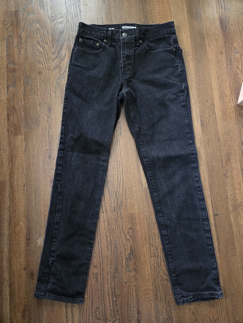 Sonoma Mens 29x30 Black Everyday Jeans